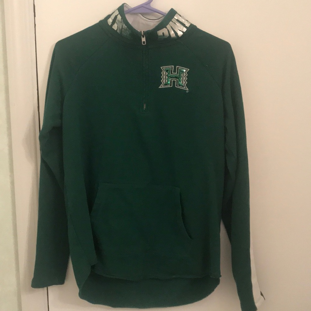 PINK UNIVERSITY OF HAWAII PULLOVER 🌴
